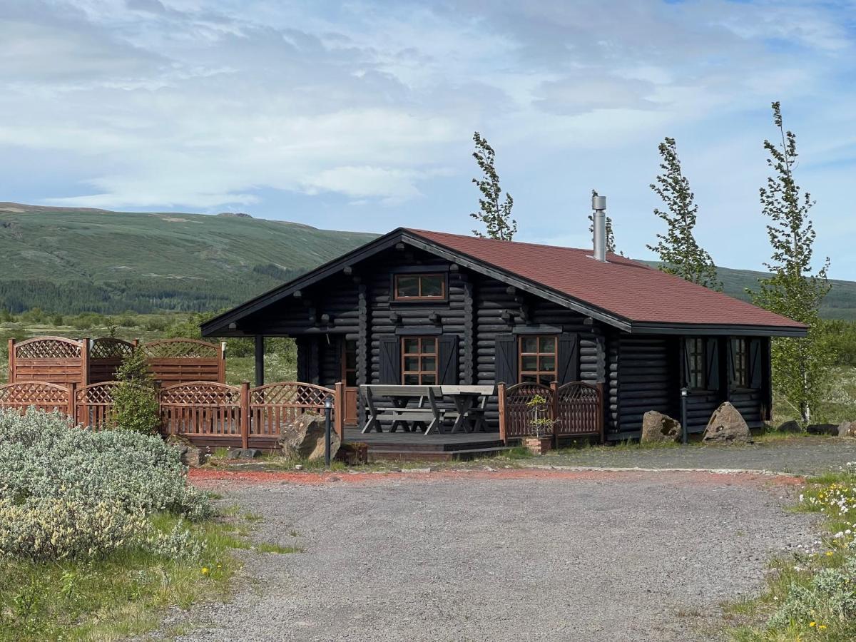 Cosy Cabin With Amazing View On The Geysir Blaskogabyggd Eksteriør bilde